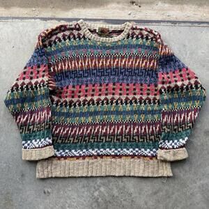 Vintage 90s Boston Traders knit sweater size women’s small